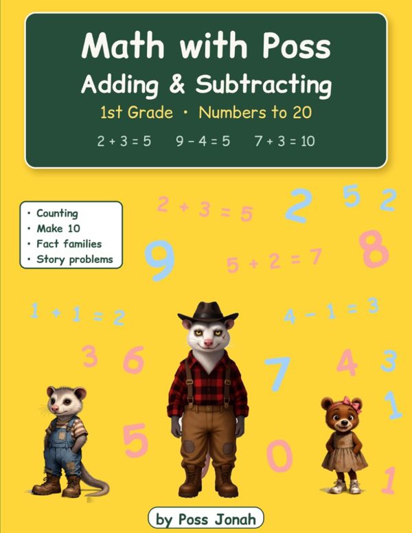 Math with Poss: Adding and Subtracting cover
